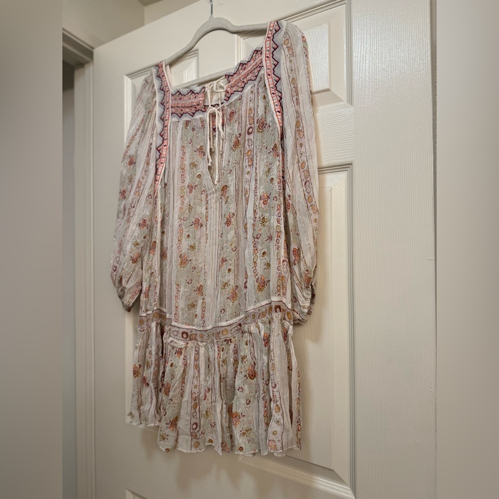 Free People Dance Magic Tunic in Ivory Colorway - Picture 12 of 16